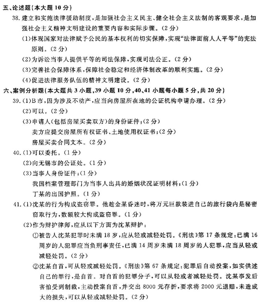 t002.jpg 2019年自考律师公证与仲裁制度模拟试题及答案汇总(下)(2)