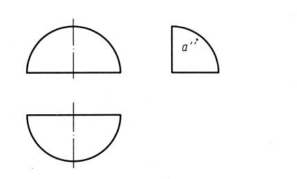 全国2008年7月高等教育自学考试工程制图试题(2)