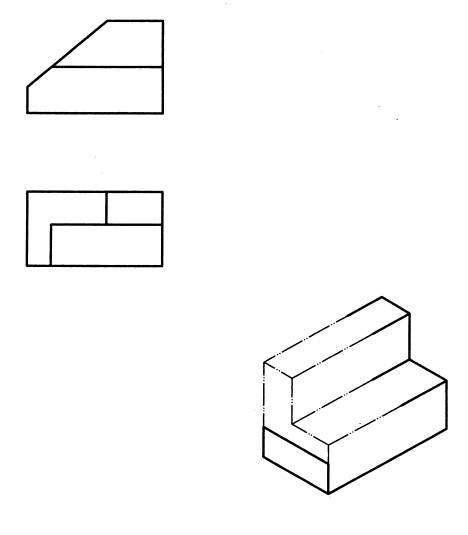 全国2008年7月高等教育自学考试工程制图试题(9)