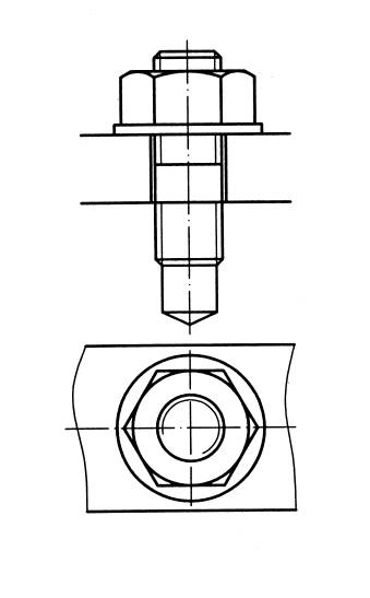 全国2008年7月高等教育自学考试工程制图试题(12)