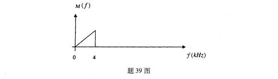 全国2009年1月高等教育自学考试数字通信原理试题(1)