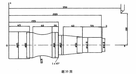 全国2009年10月高等教育自学考试数控技术及应用(2)