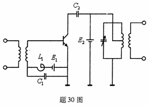 全国2010年1月高等教育自学考试非线性电子电路试(10) 全国2010年1月高等教育自学考试非线性电子电路试(10)