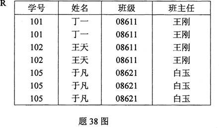 全国2010年1月高等教育自学考试数据库及其应用试(5)