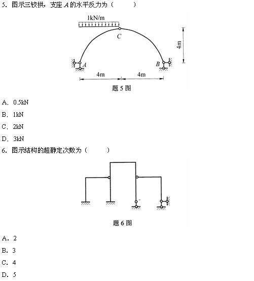 全国2010年4月高等教育自学考试结构力学(一)试(3) 全国2010年4月高等教育自学考试结构力学(一)试(3)